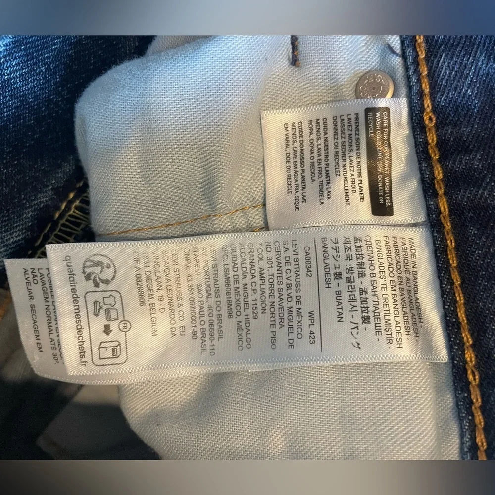 Levi's 550 Blue Denim Jeans Men’s Size 34 x 34